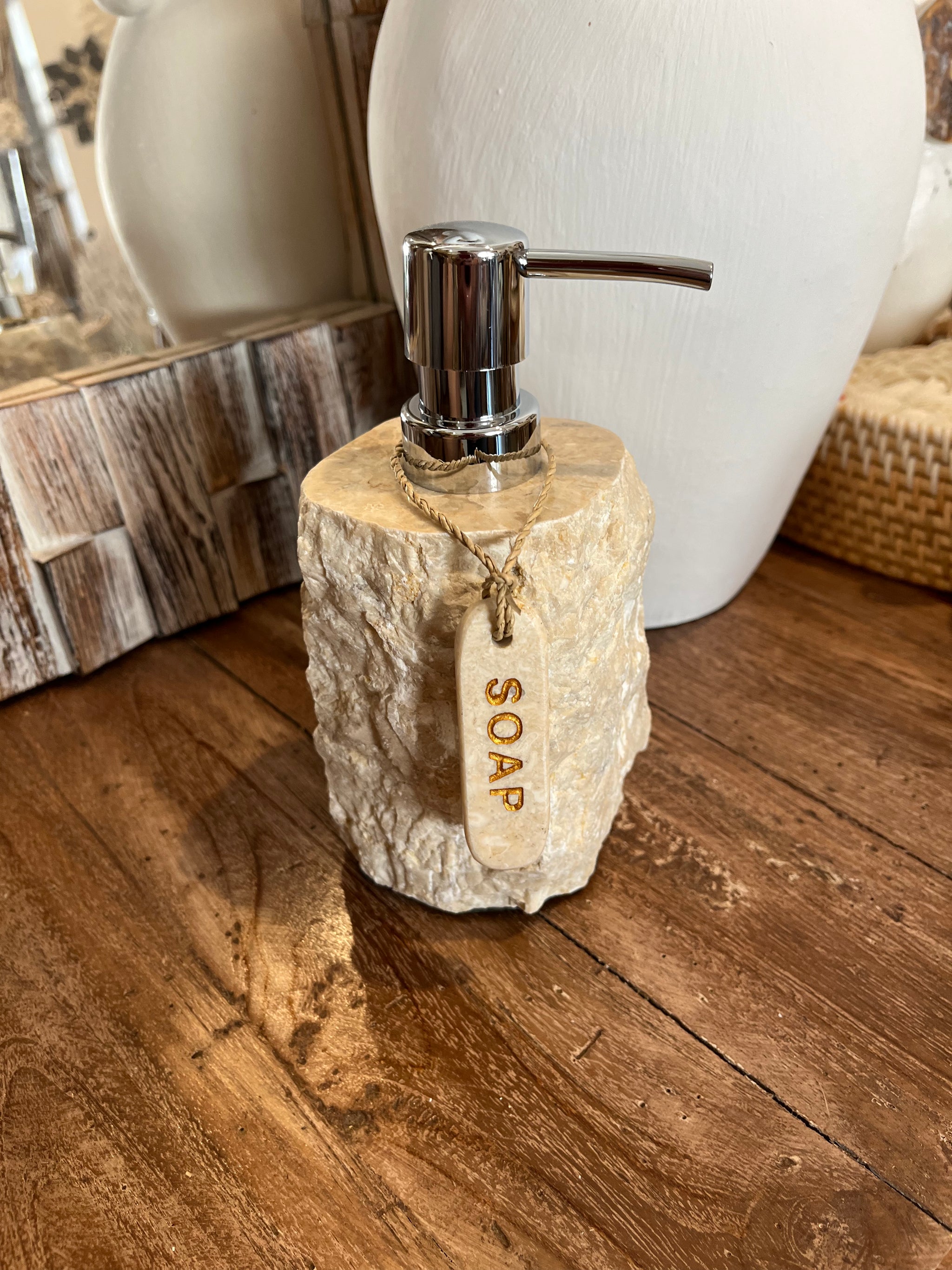 Brand new marble bathroom set. Light - Bali Beach Beyond