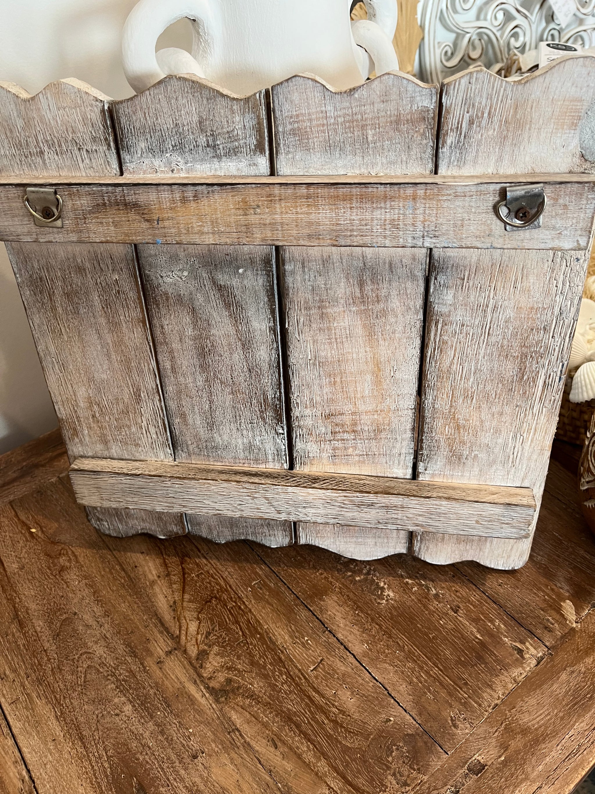 Timber turtle coat rack / hook. Blue turtle - Bali Beach Beyond