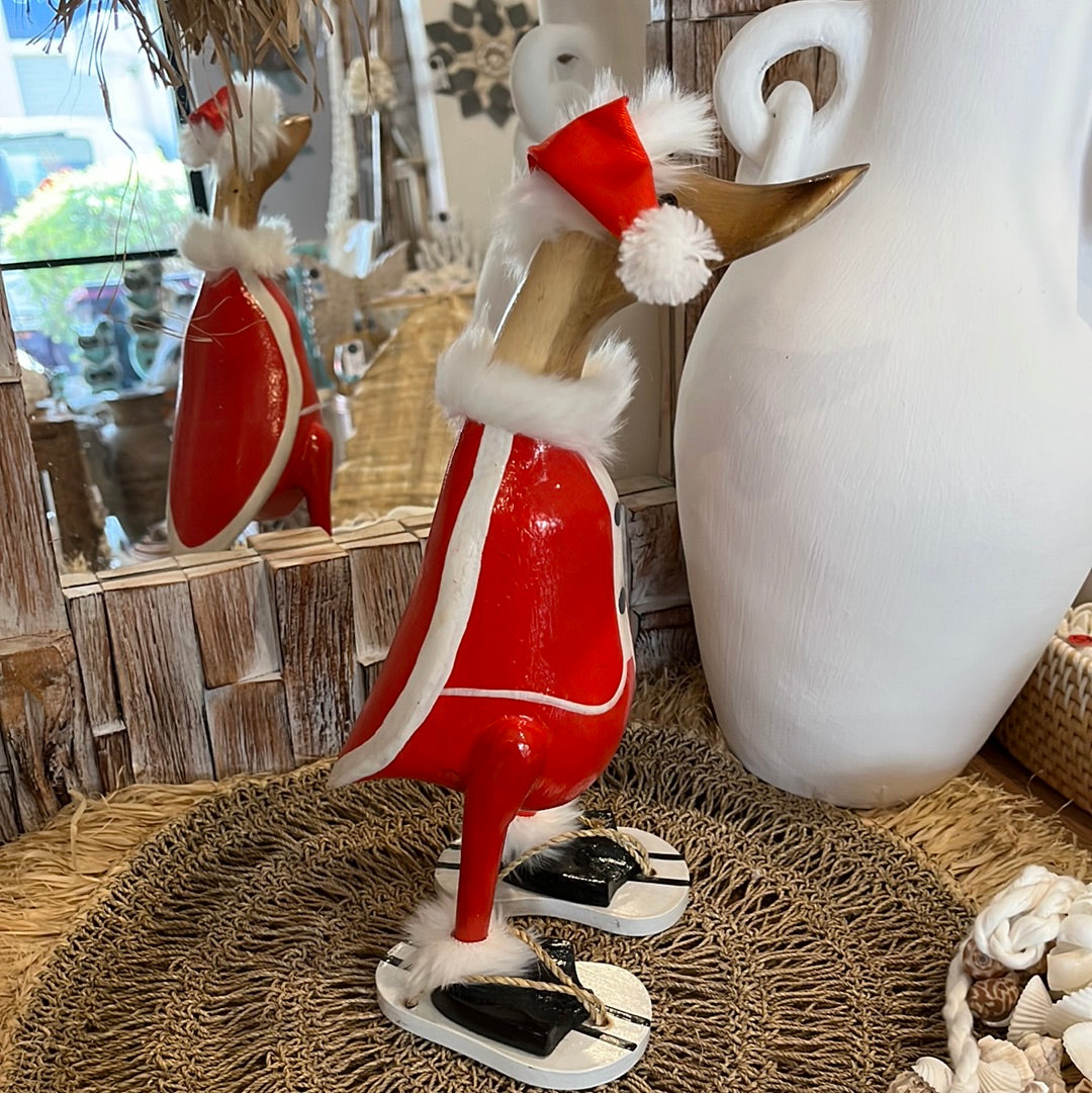 Christmas Santa duck with thongs M - Bali Beach Beyond