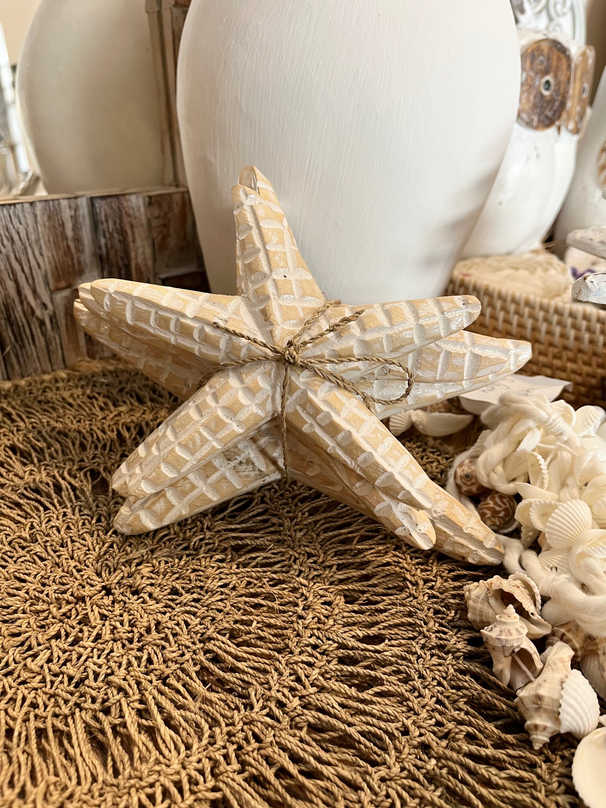 Natural set 3 starfish - Bali Beach Beyond