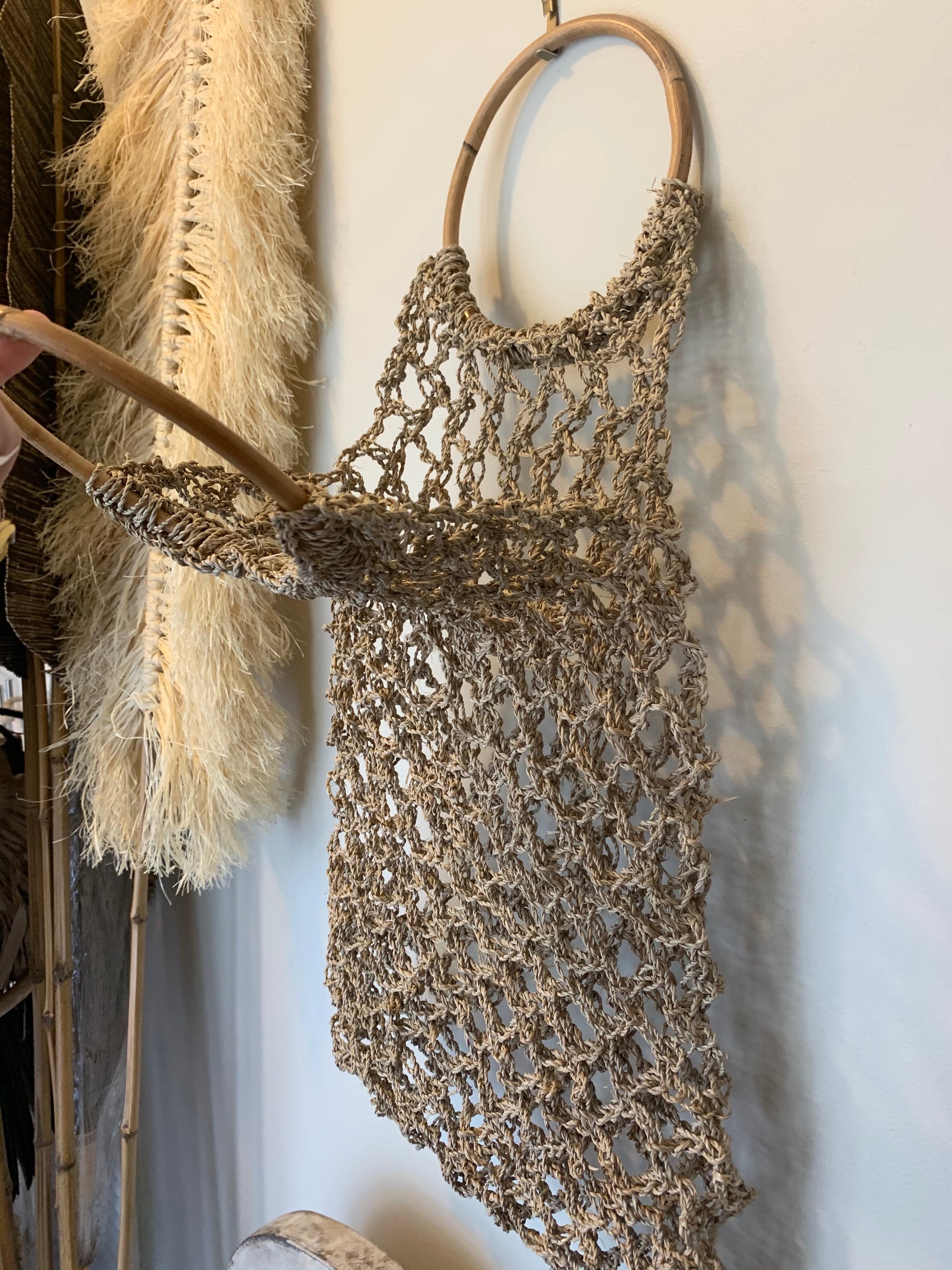 Woven shopping bag / beach bag - Bali Beach Beyond