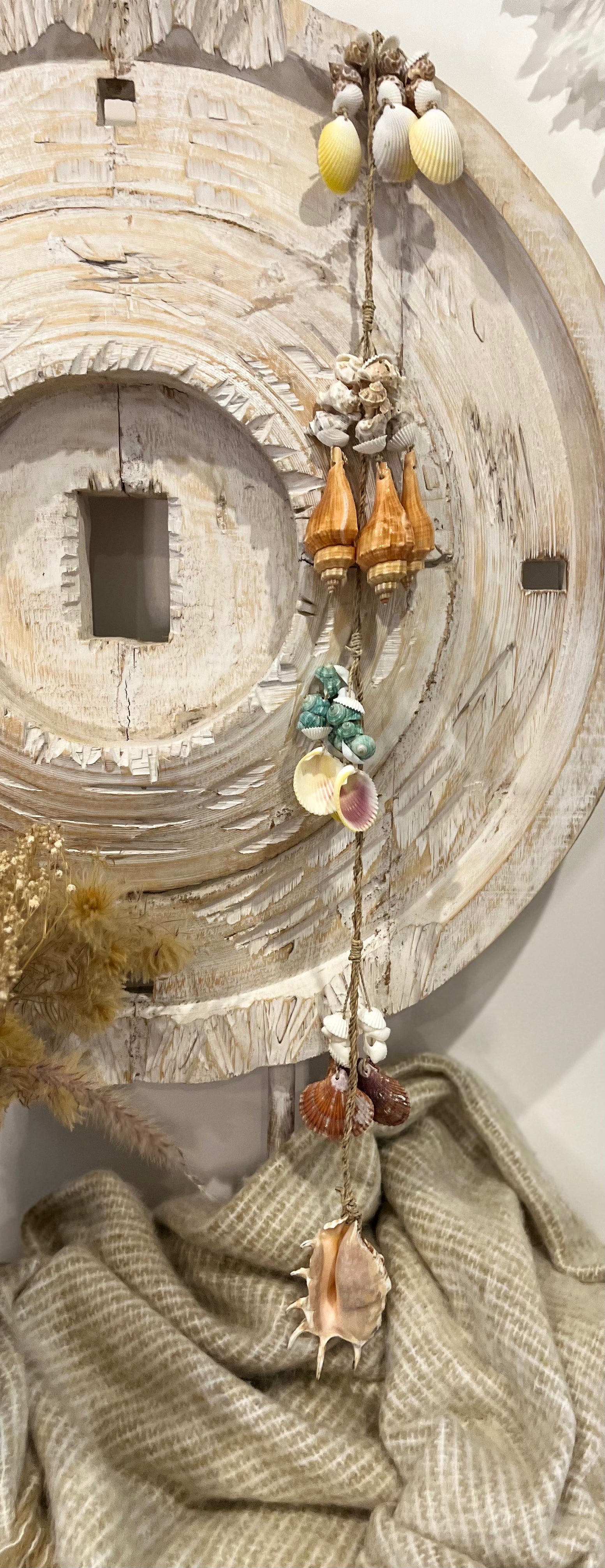 Shell Hanging - coloured shells - Bali Beach Beyond