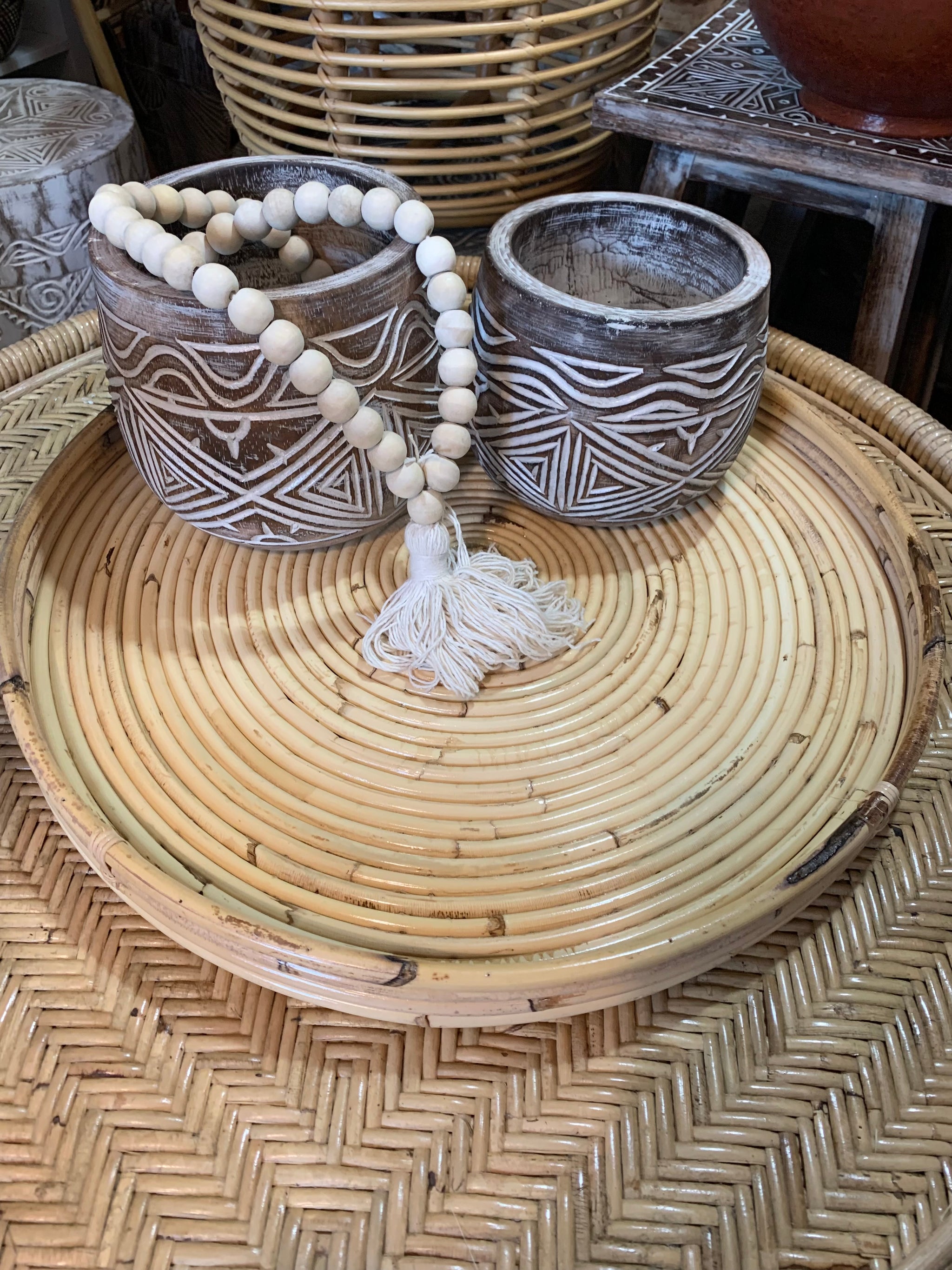 Bamboo tray 50cm - Bali Beach Beyond