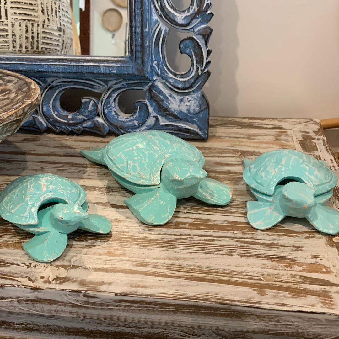 Turquoise timber turtles Set 3 - Bali Beach Beyond