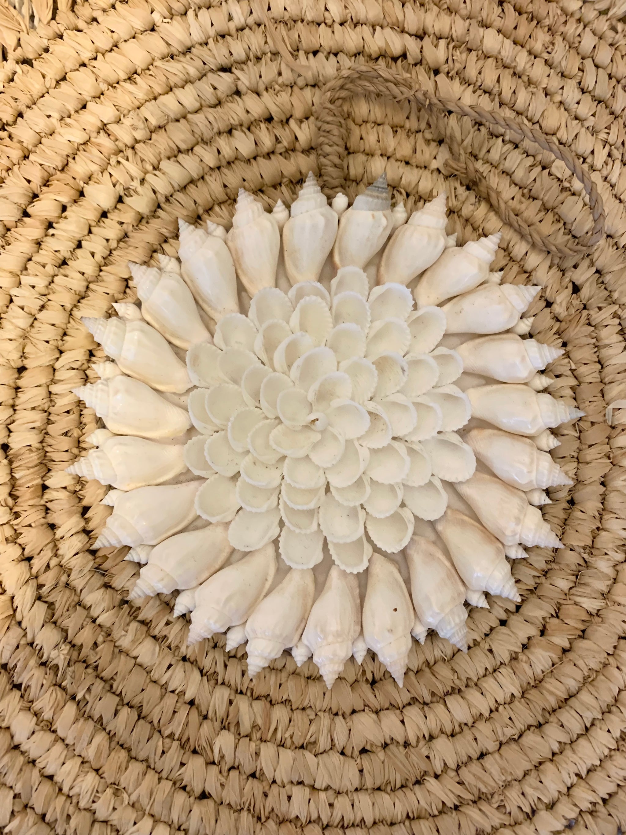 Round shell decoration - Bali Beach Beyond