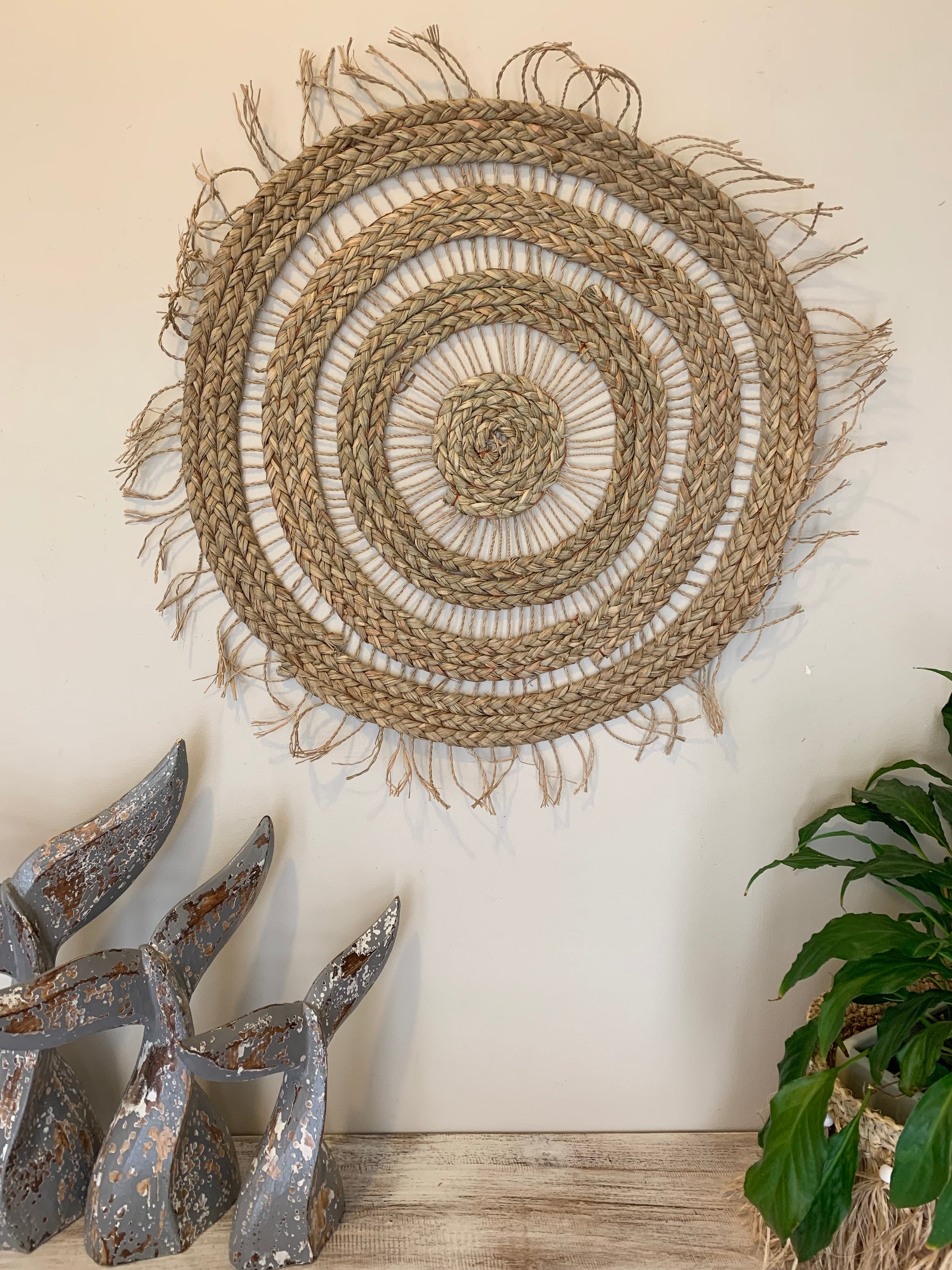 Woven wall hanging - Bali Beach Beyond