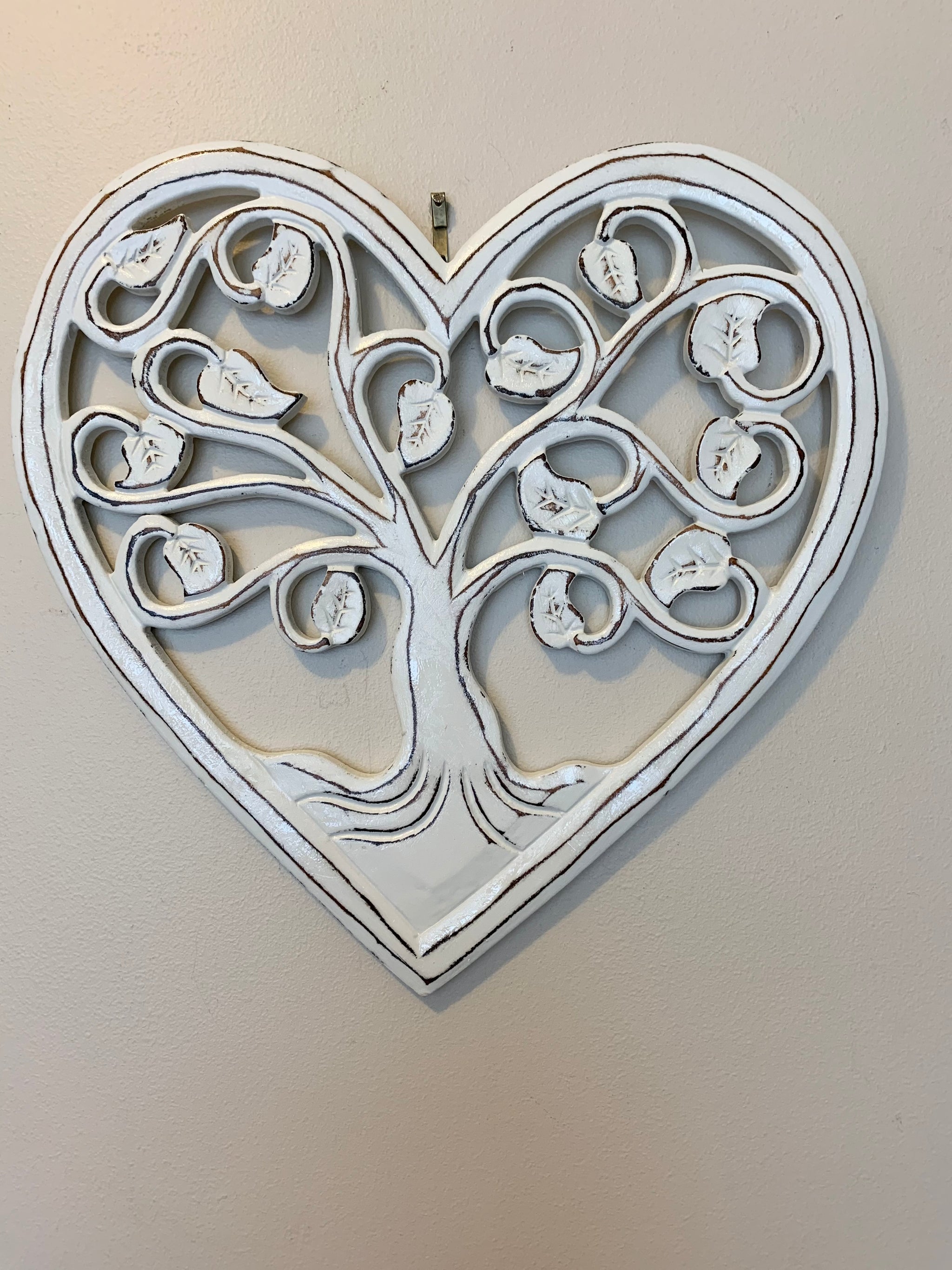 30cm tree life hanging / decoration. Carved. - Bali Beach Beyond