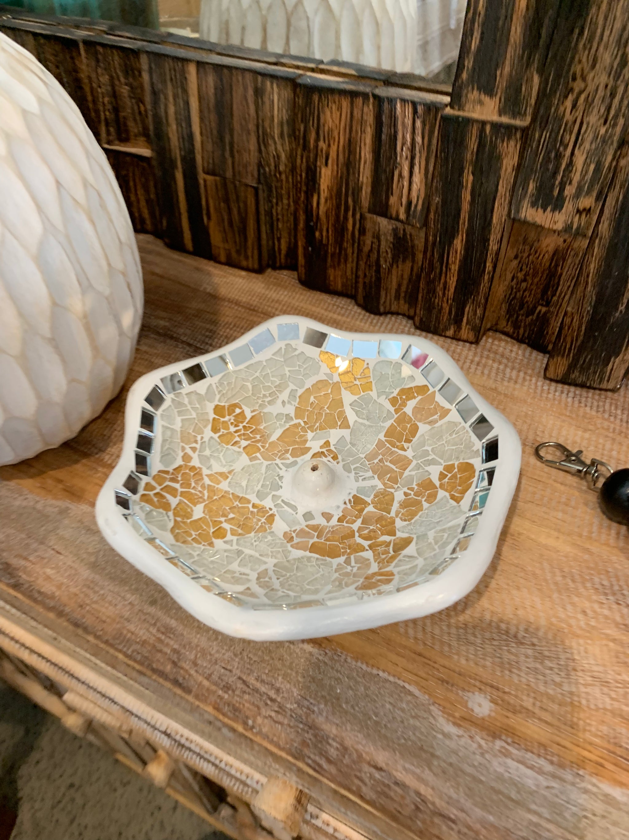 Incense burner dish / incense holder. Design 7 - Bali Beach Beyond