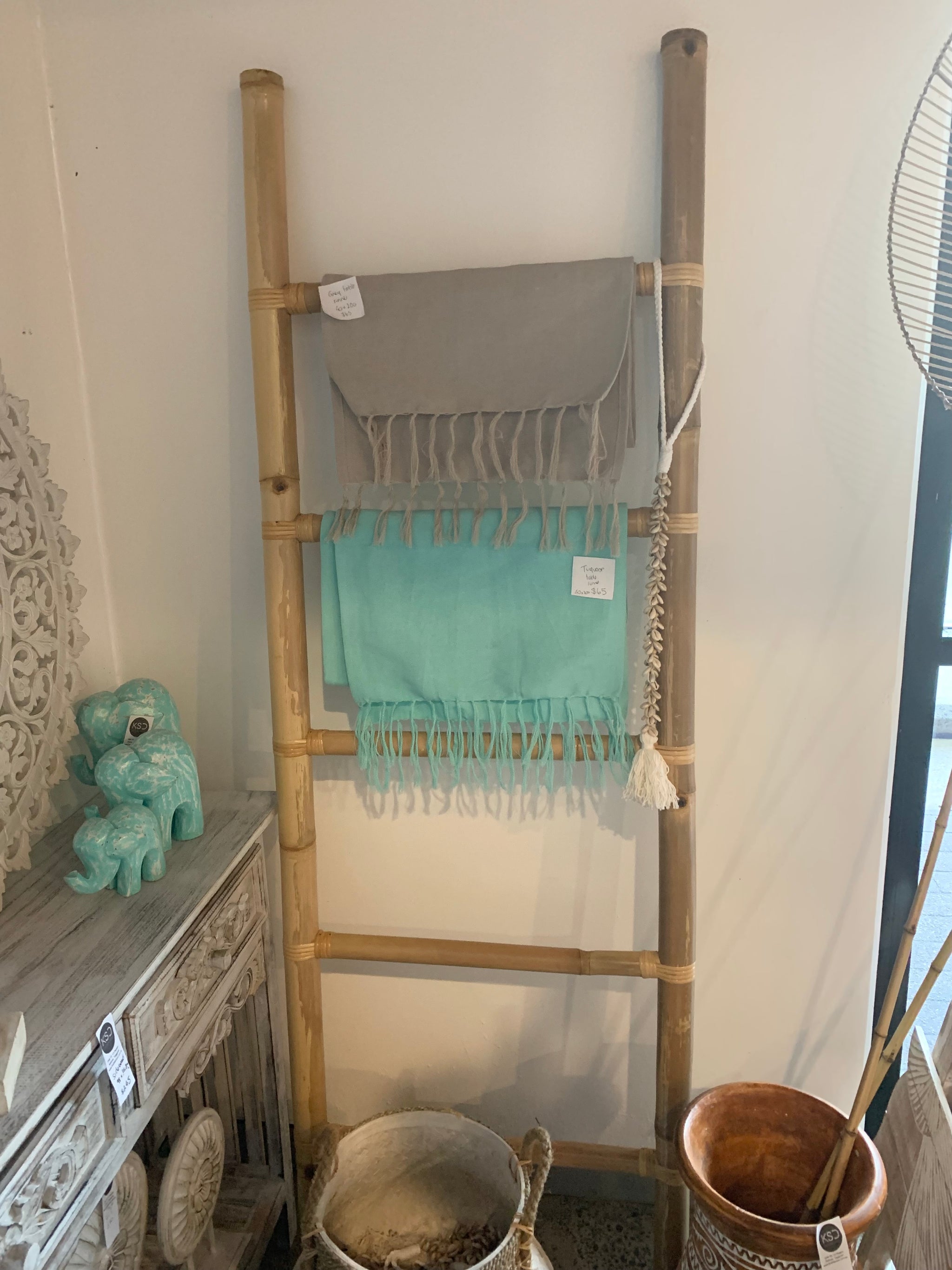 Bamboo ladder 180cm h - Bali Beach Beyond