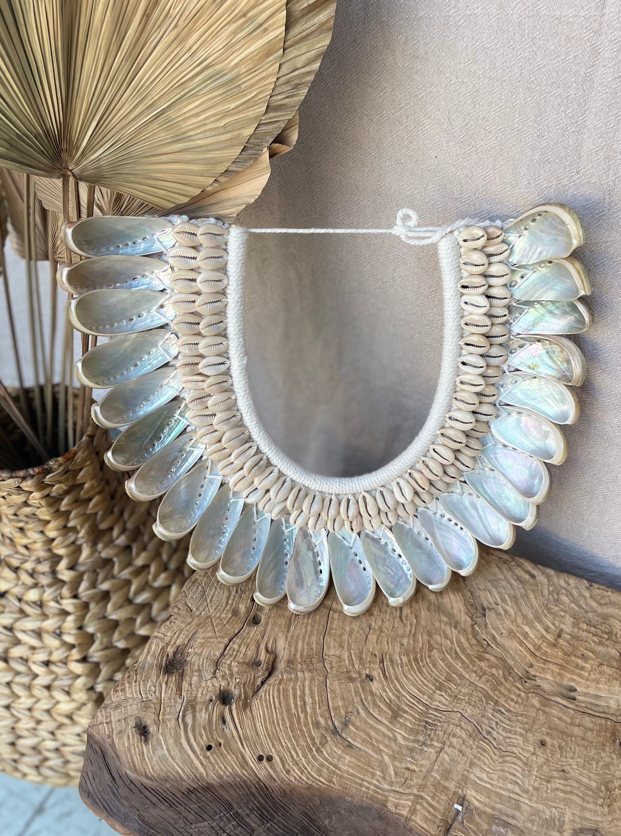 Shell decorative wall hanging - Bali Beach Beyond