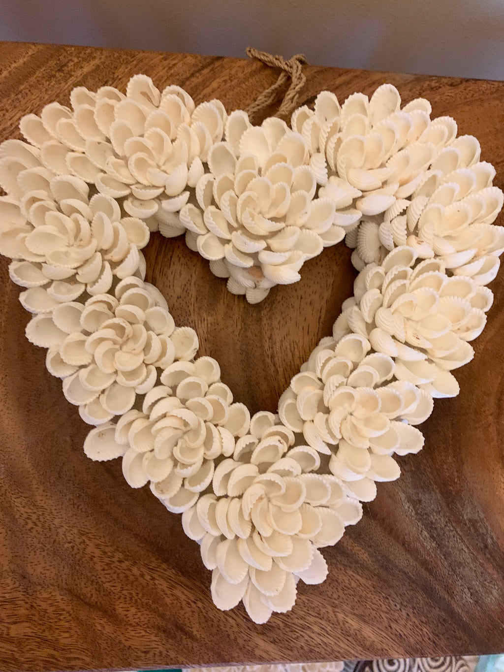 Shell heart. M. Flower style - Bali Beach Beyond