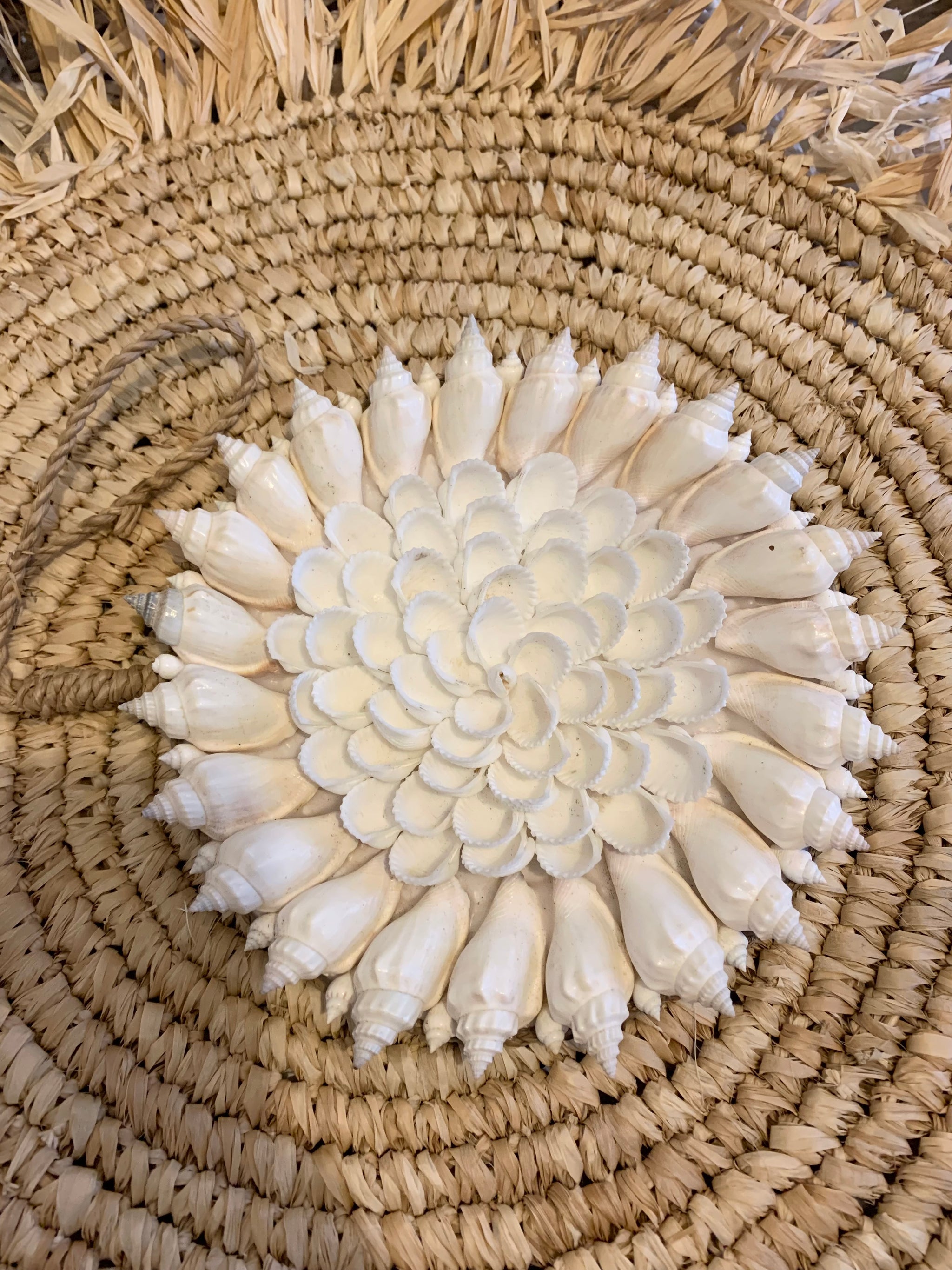 Round shell decoration - Bali Beach Beyond