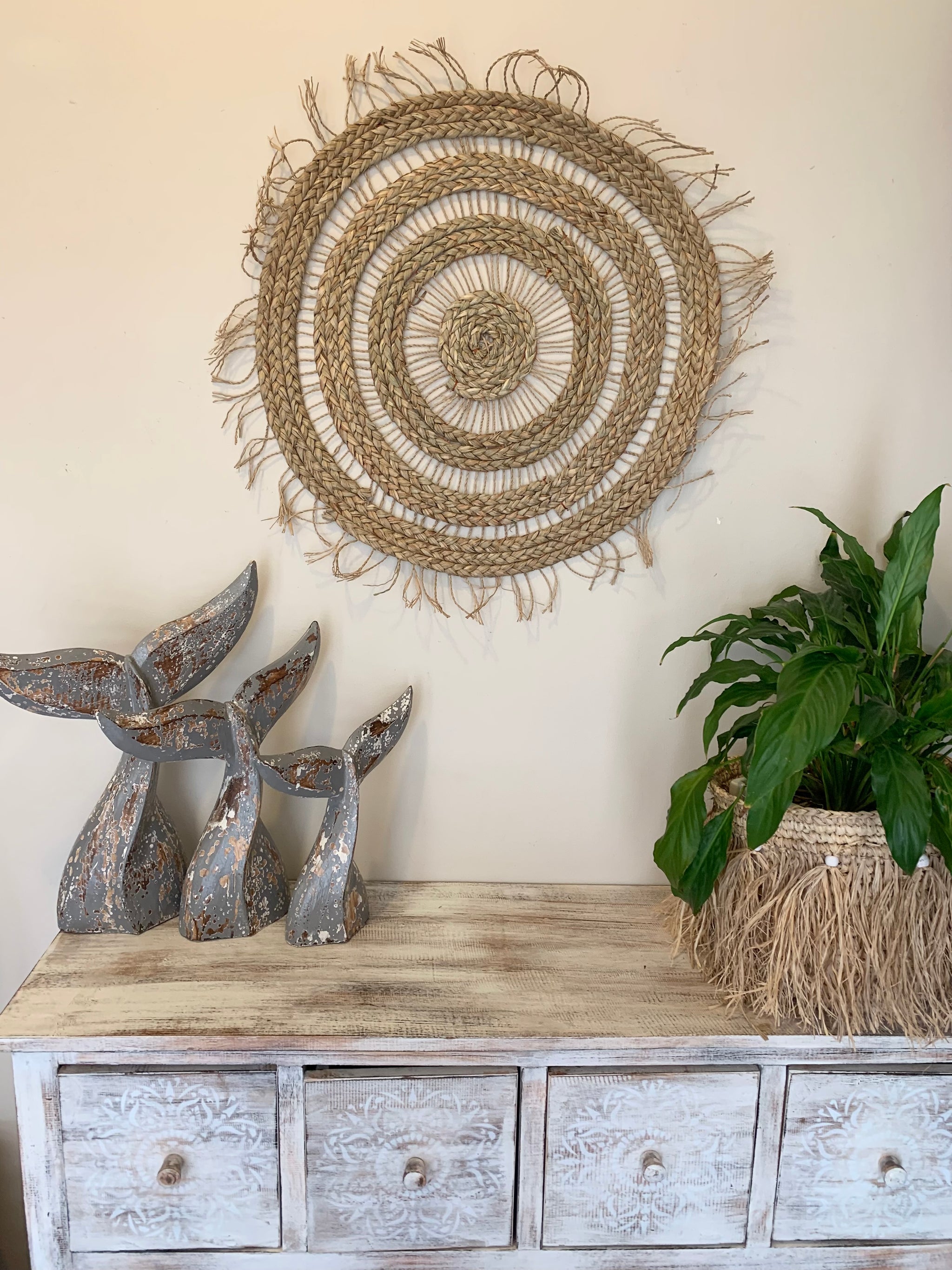 Woven wall hanging - Bali Beach Beyond