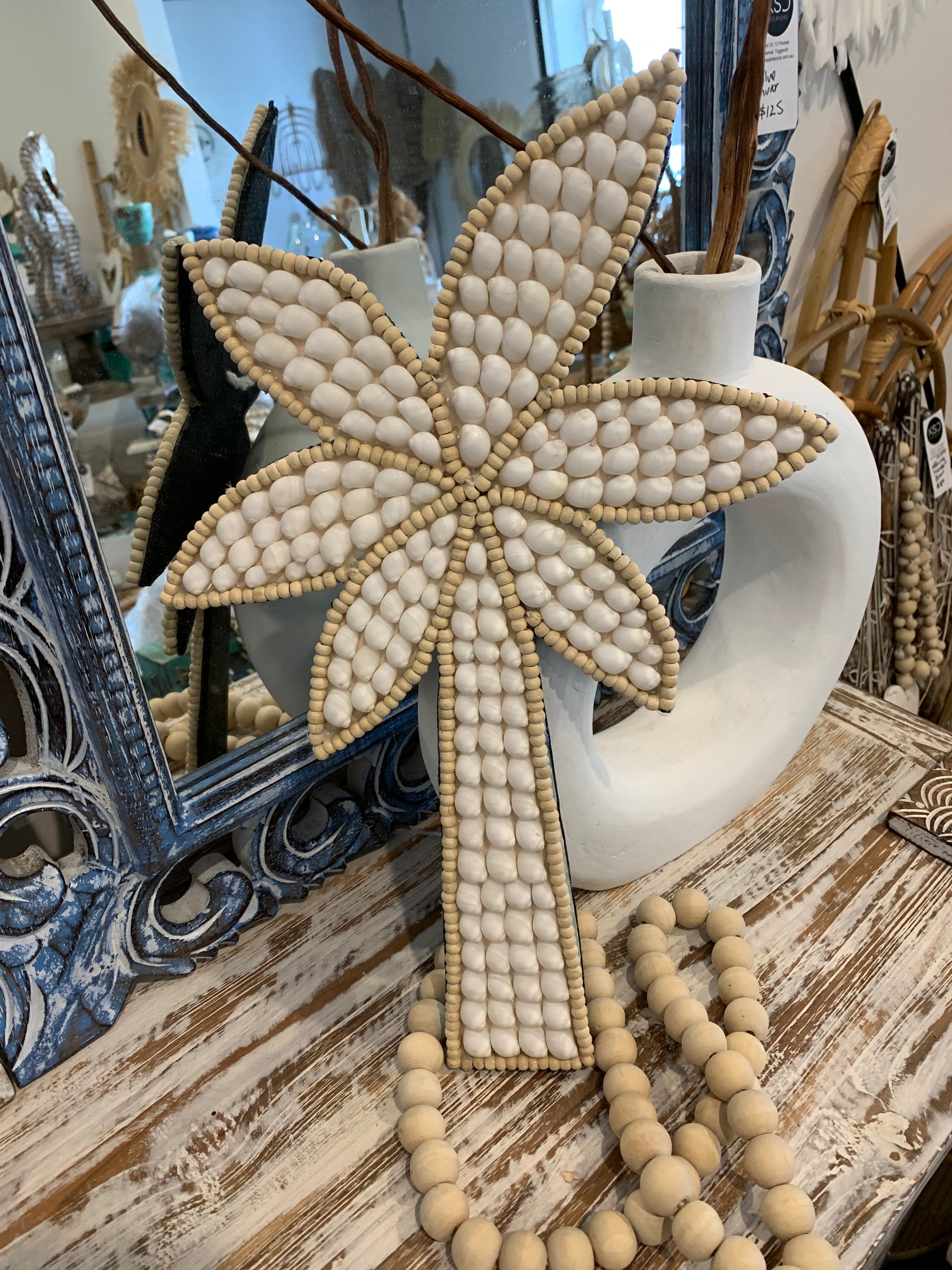 Shell palm tree hanging / decoration. Style 2 - Bali Beach Beyond