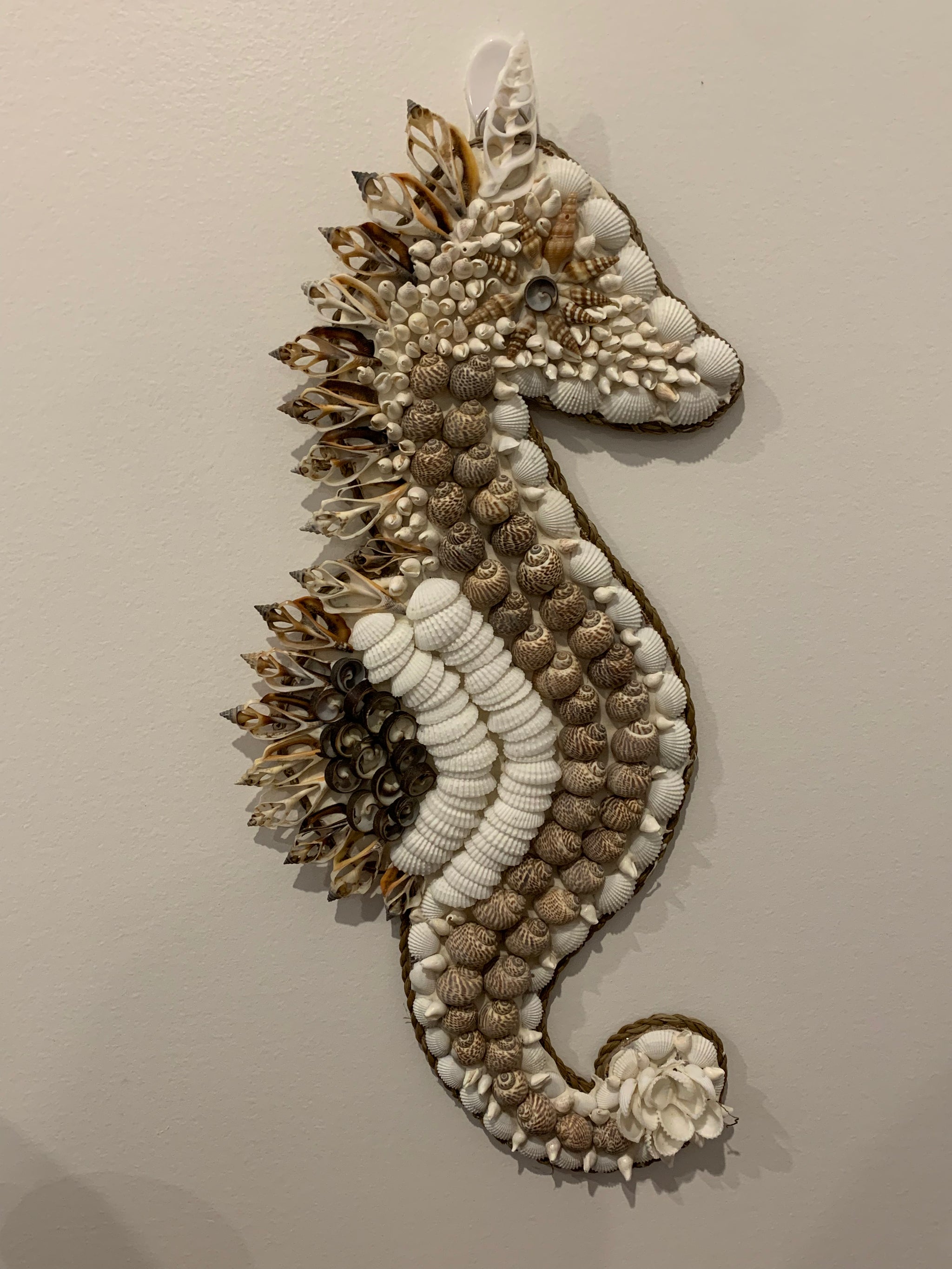 Shell seahorse hanging. Style 2 - Bali Beach Beyond
