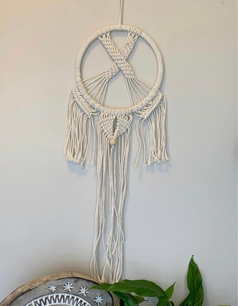 Natural macrame hanging. Usually $20 - Bali Beach Beyond