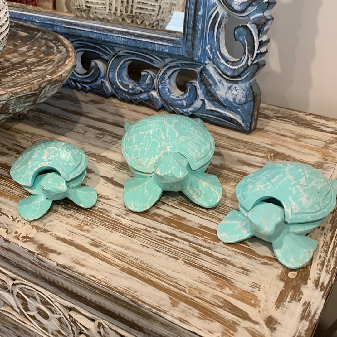 Turquoise timber turtles Set 3 - Bali Beach Beyond