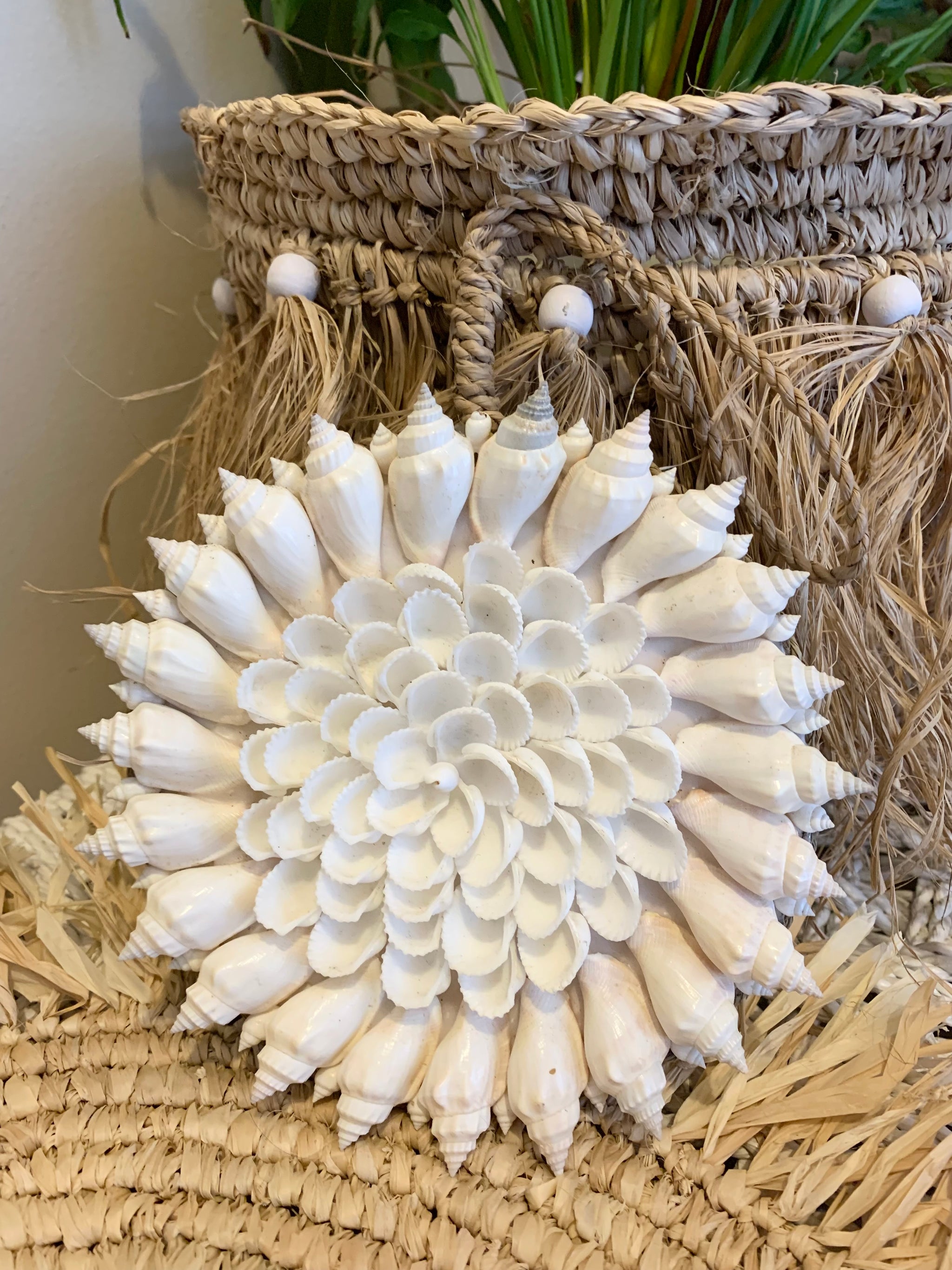 Round shell decoration - Bali Beach Beyond