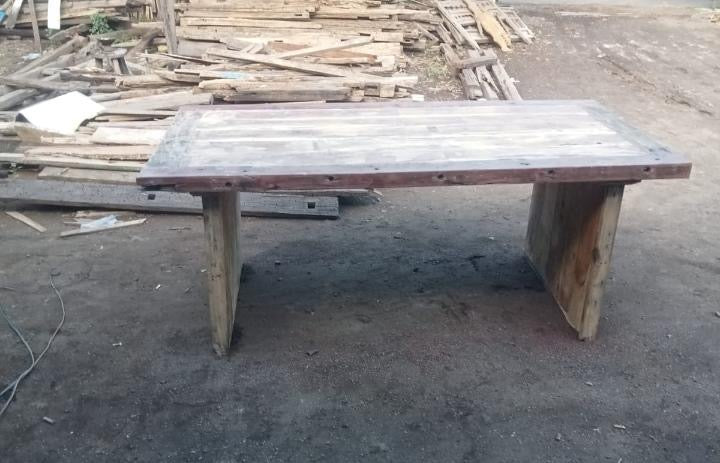 Recycled Teak Dining Table / Bali Handmade Furniture