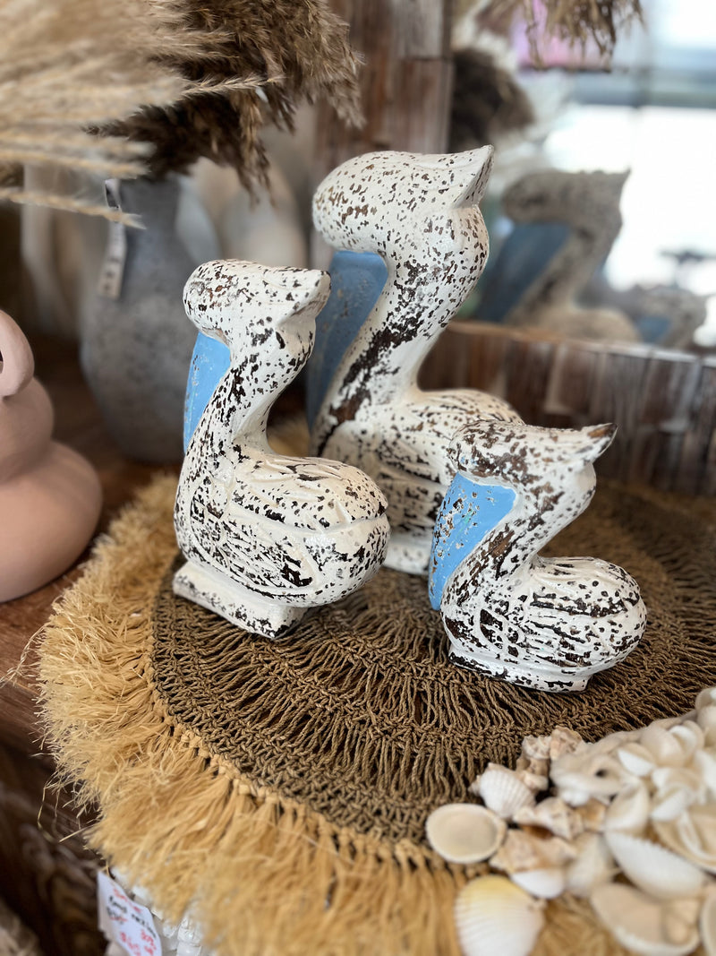 Rustic Pelicans Set 3