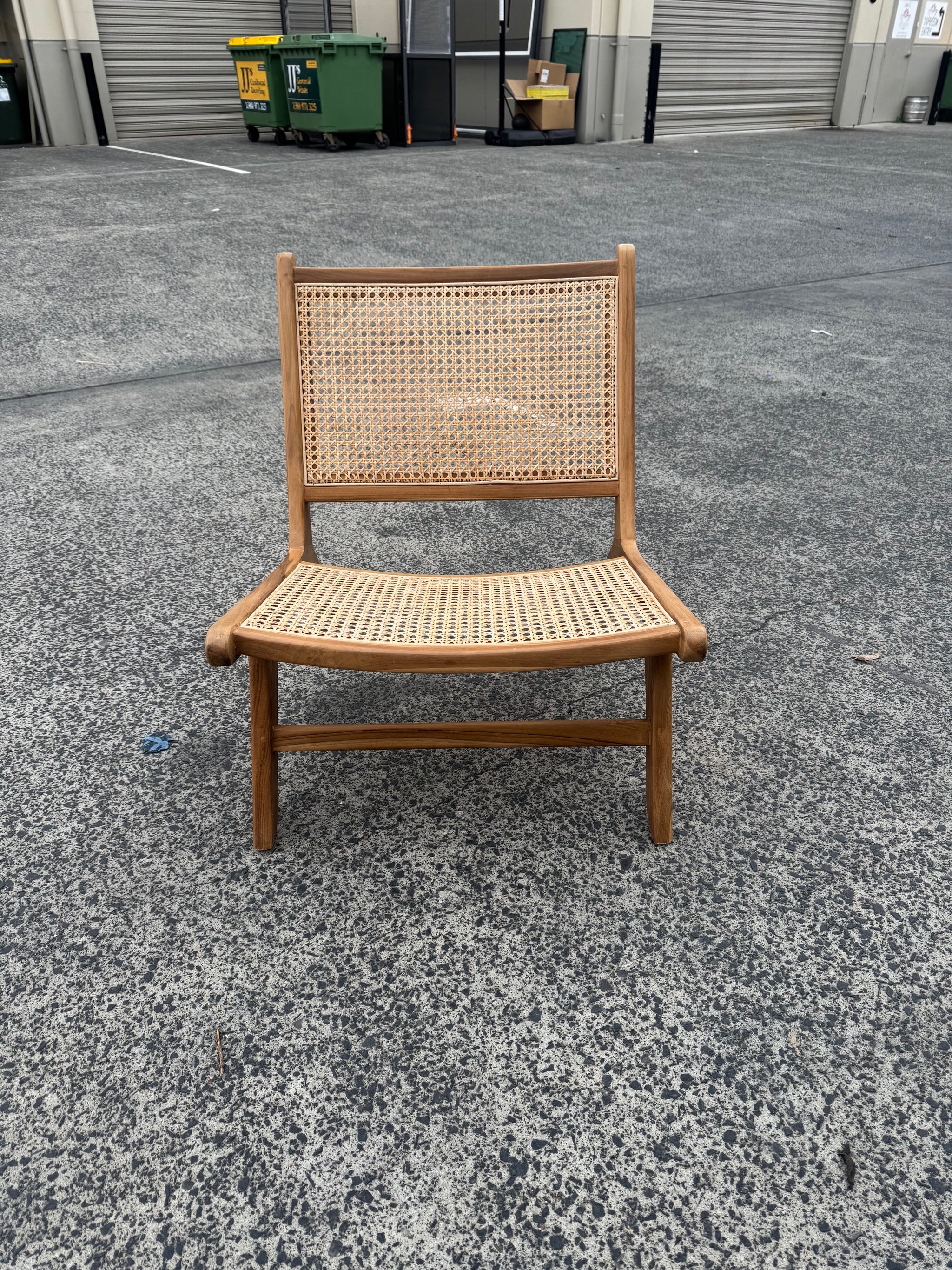 Handcrafted Teak & Rattan Arm Chair – Balinese Artisan Furniture