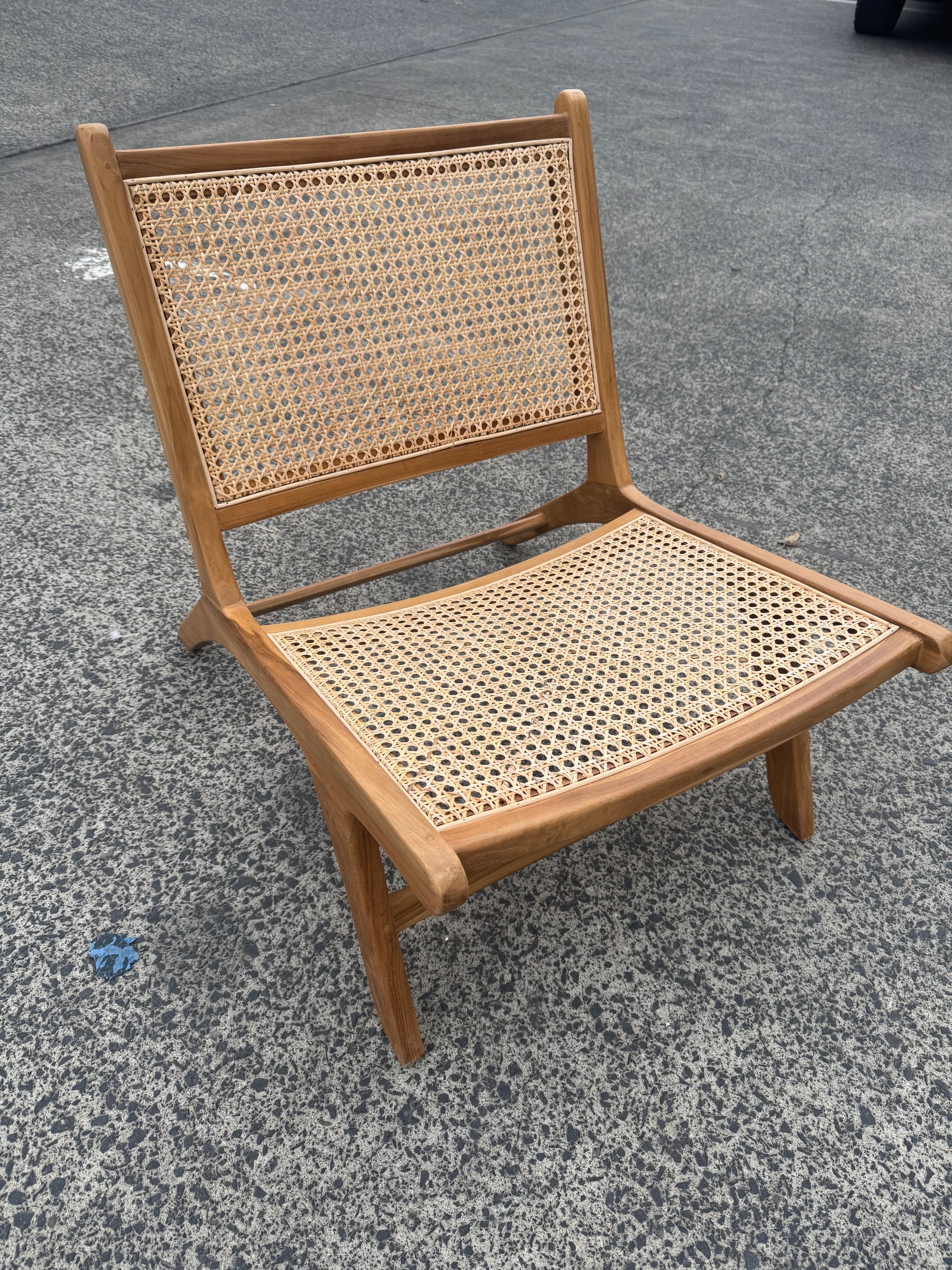 Handcrafted Teak & Rattan Arm Chair – Balinese Artisan Furniture
