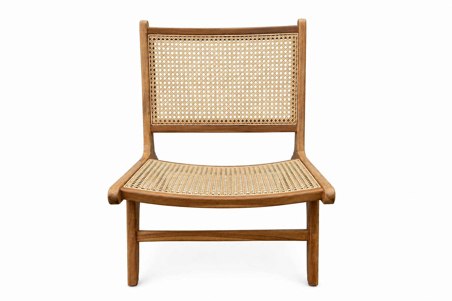 Handcrafted Teak & Rattan Arm Chair – Balinese Artisan Furniture