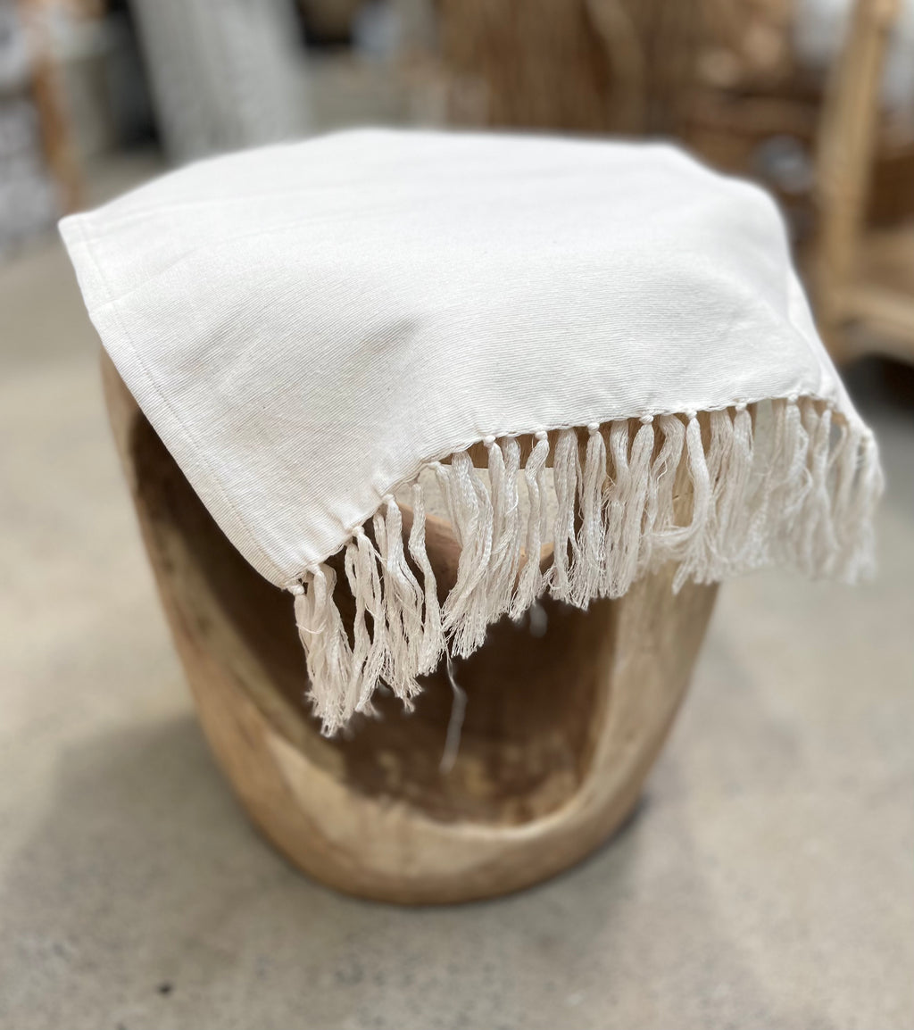 Natural table runner / bed throw. Usually $65 - Bali Beach Beyond