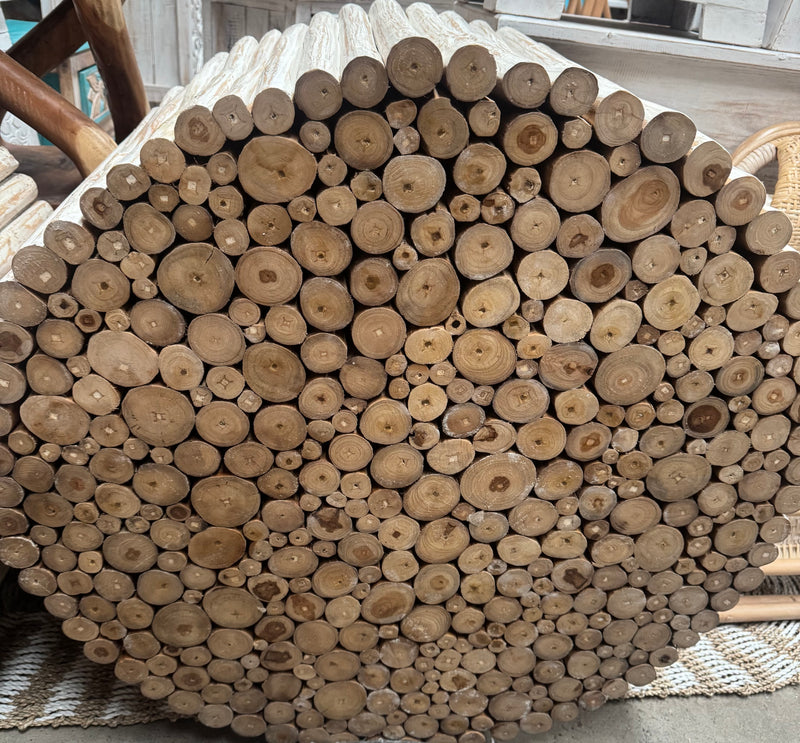 Handcrafted Bali Branch Wood Coffee Table – One-of-a-Kind Artisan Furniture