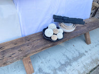 Recycled timber bench 2m