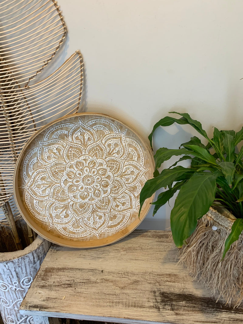 Mandala tray 40cm Can also hang