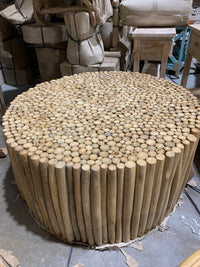 Timber coffee table 100 x 47cm