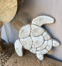 Shell turtle decoration / hanging. L